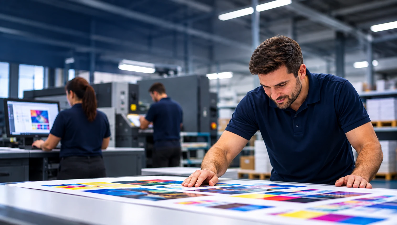 Print Palace workshop and production floor